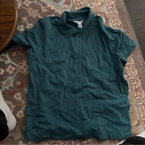 Athleta Dark Teal women's Polo Shirt